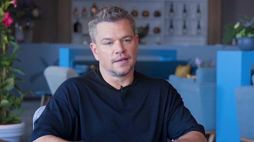 Interview de Matt Damon au Festival de Cannes