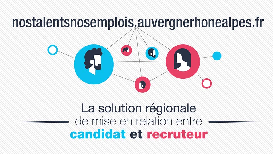 Présentation de la plateforme Nos talents nos emplois lancée par la région Auvergne Rhone Alpes